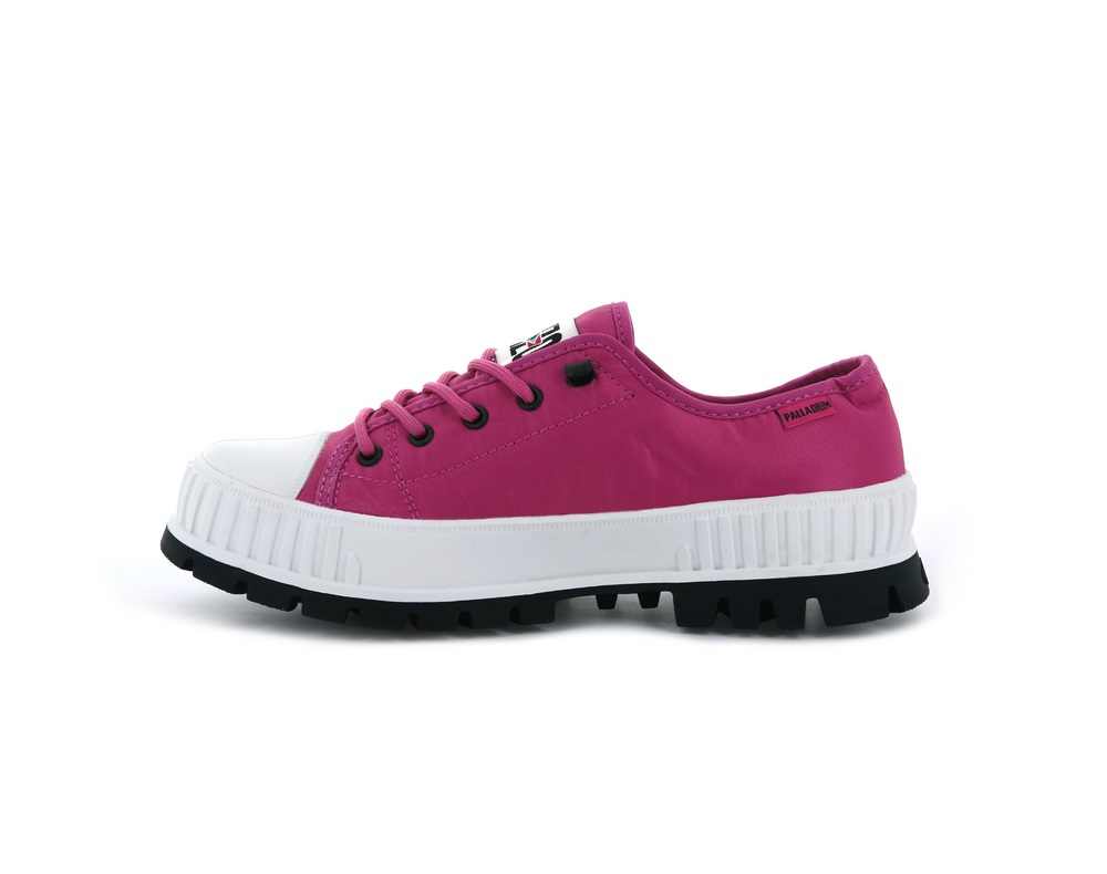 Zapatos Bajos Palladium PALLASHOCK LOW BY KENZO Mujer Rosas | Costa Rica-45913